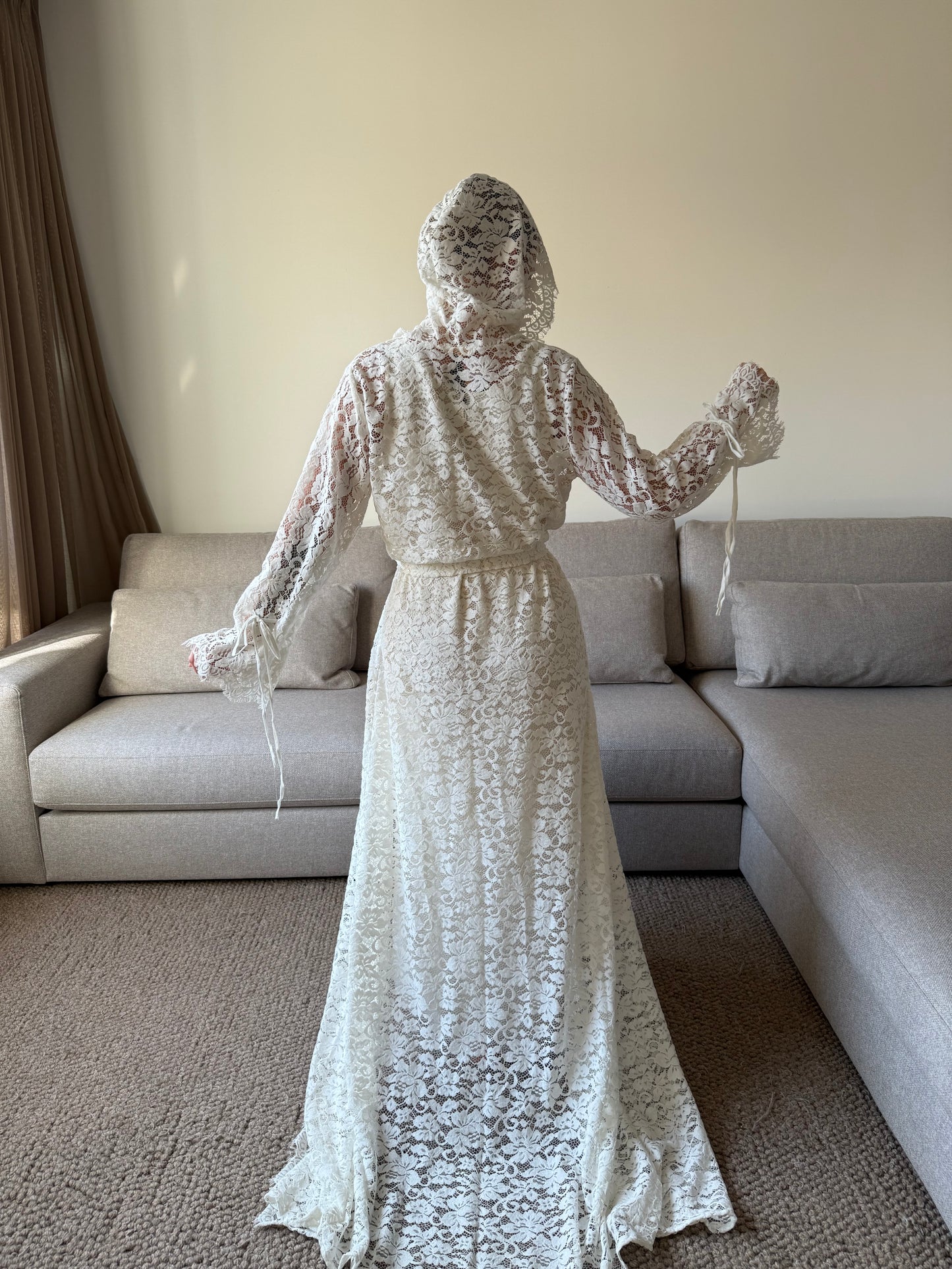 Kimono Lace White