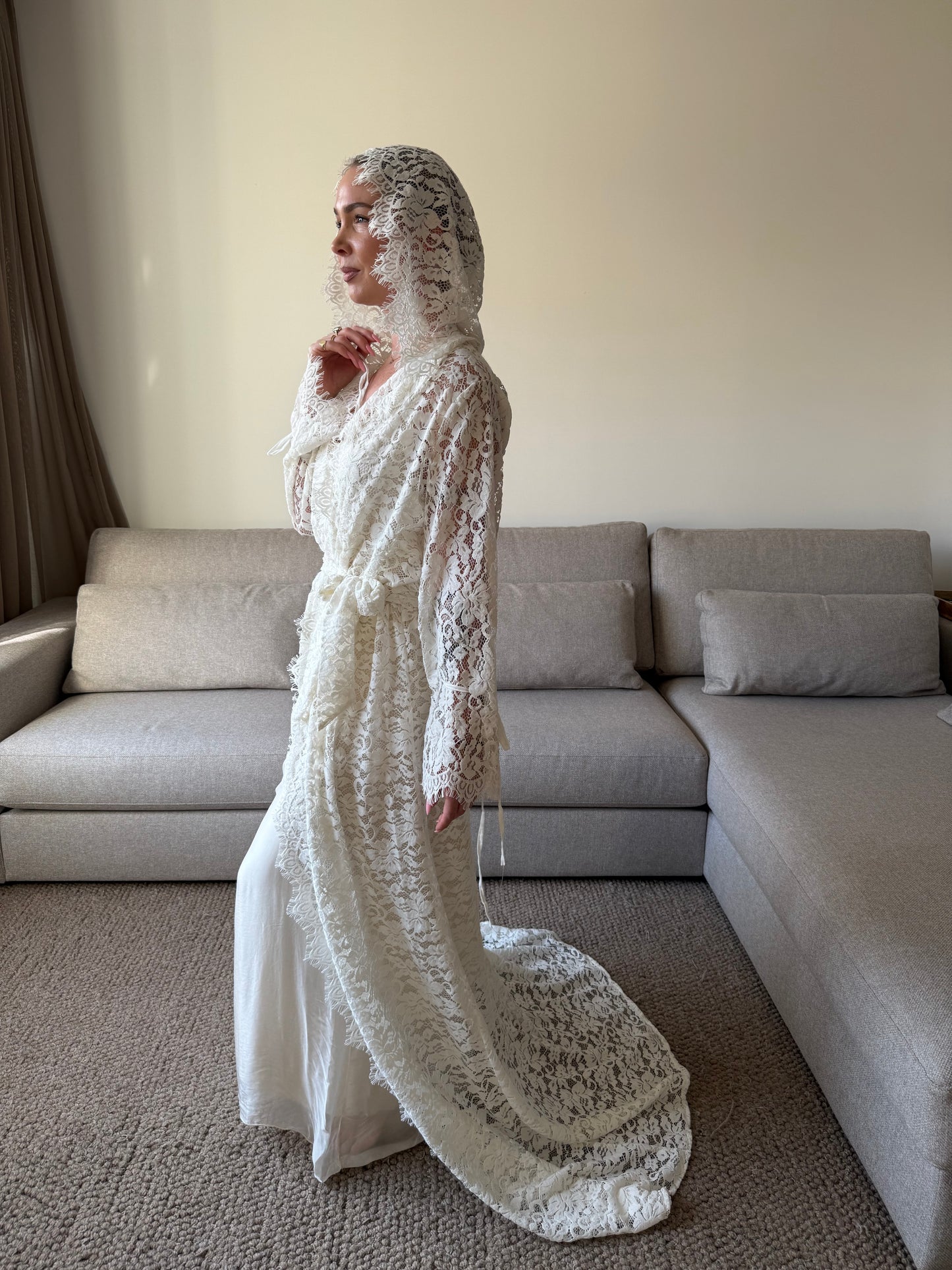 Kimono Lace White