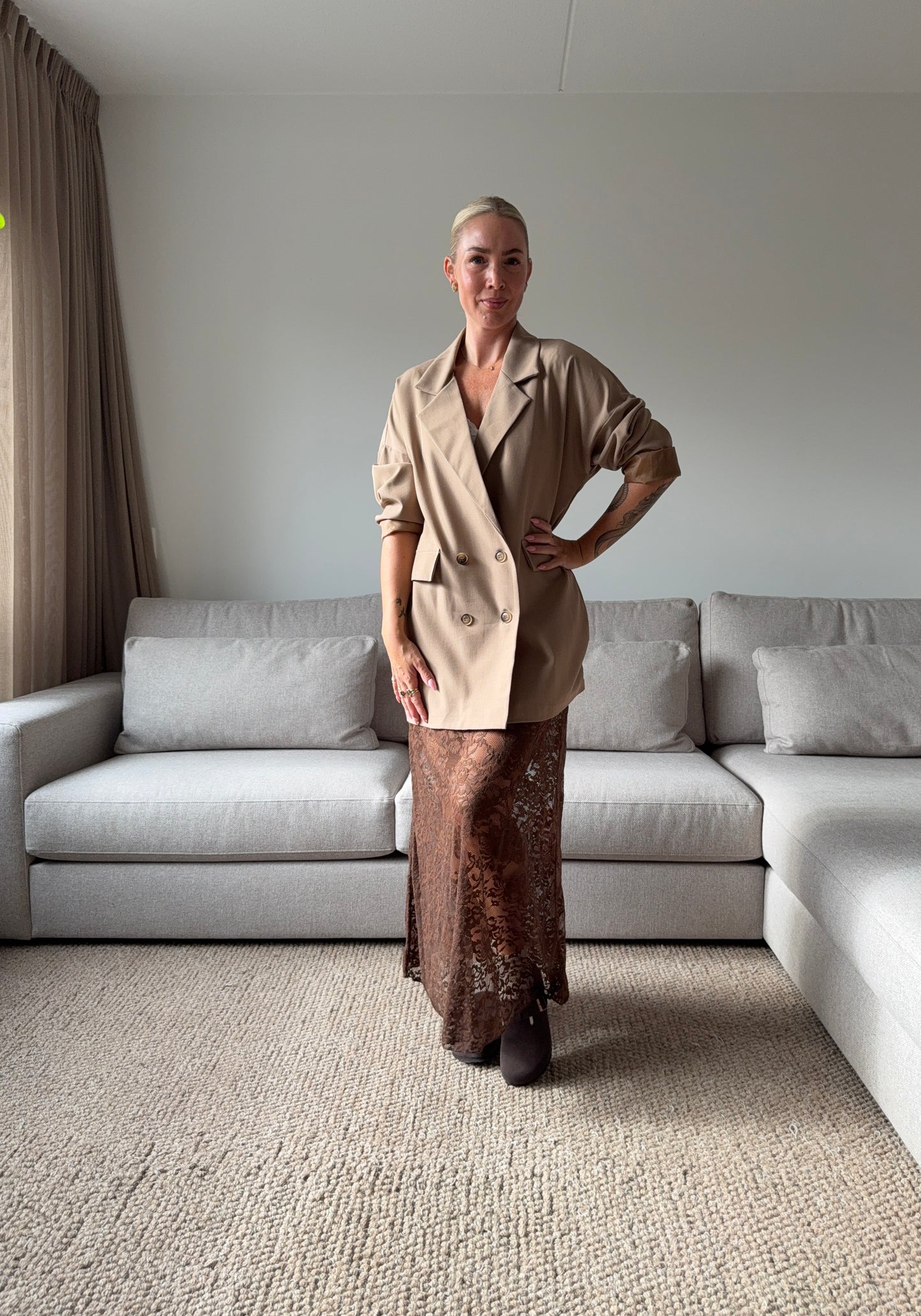 Blazer Romy beige-bruin