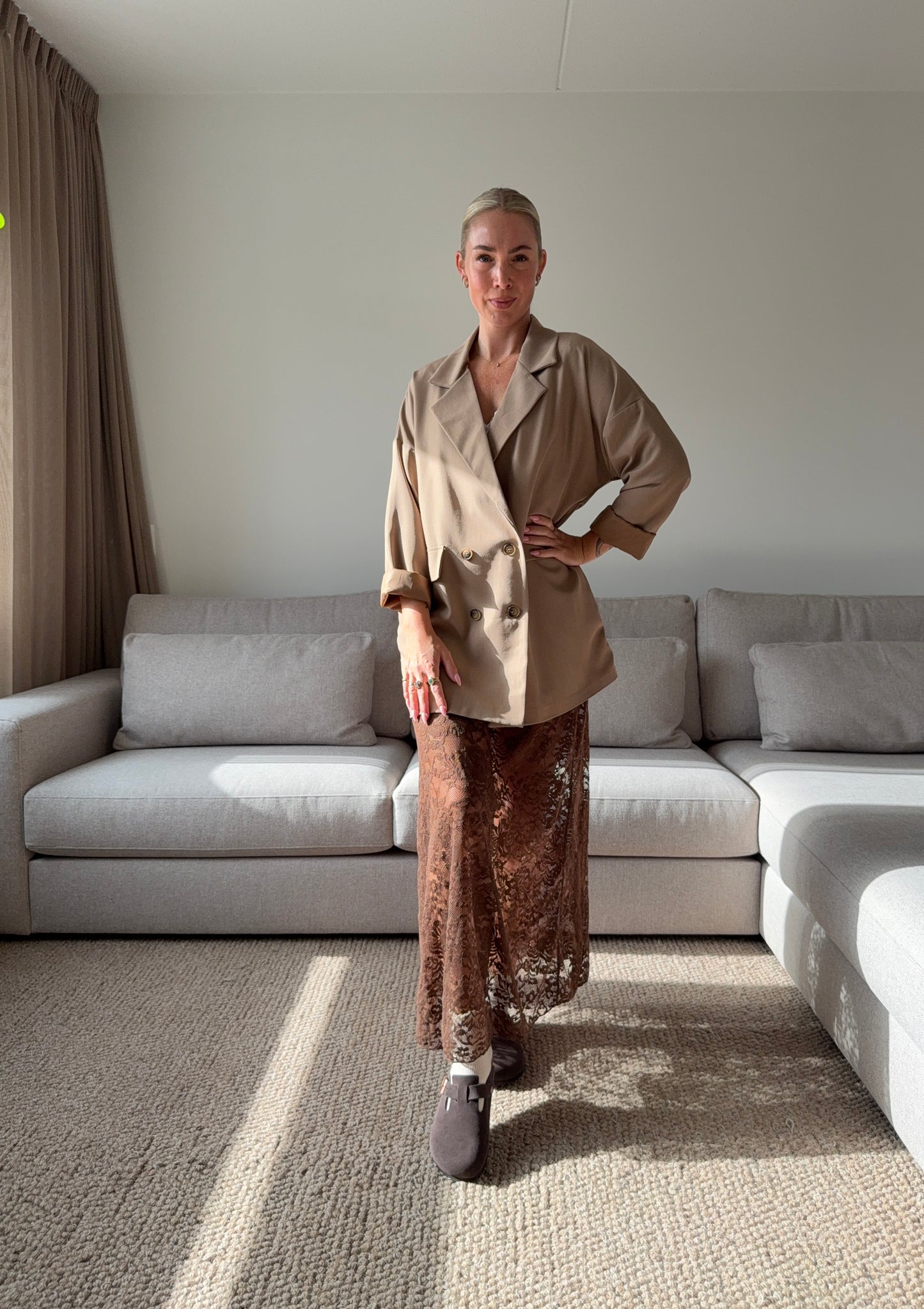 Blazer Romy beige-bruin