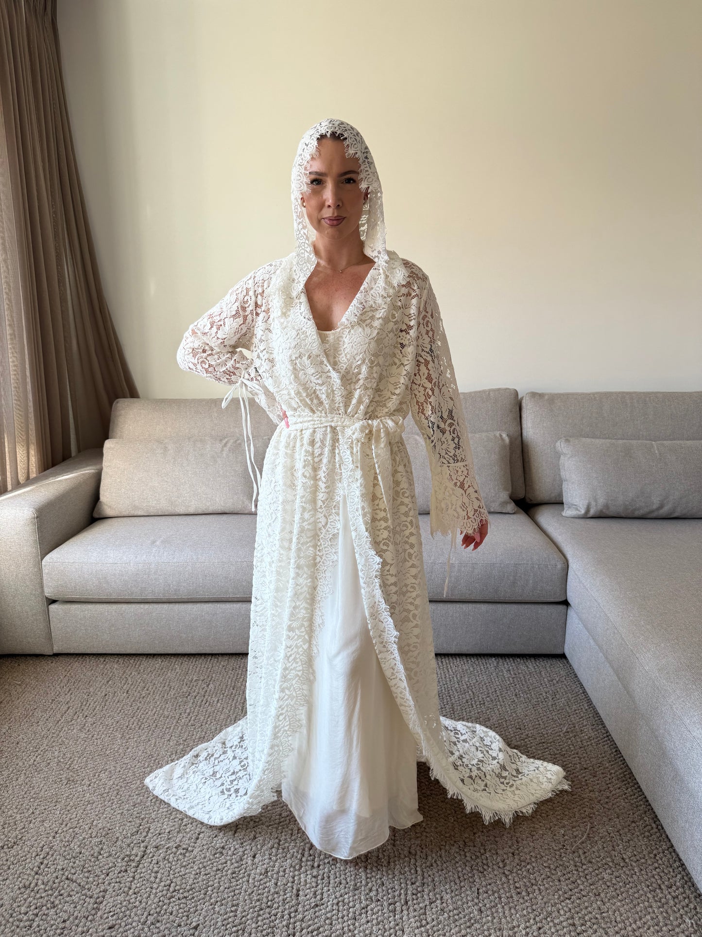Kimono Lace White