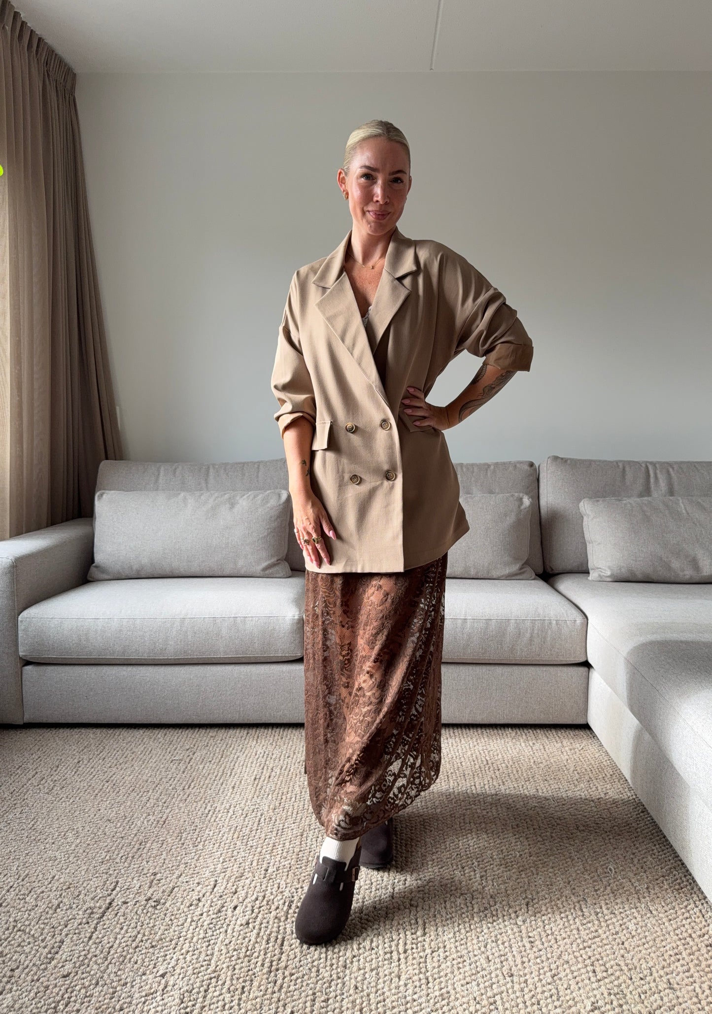 Blazer Romy beige-bruin